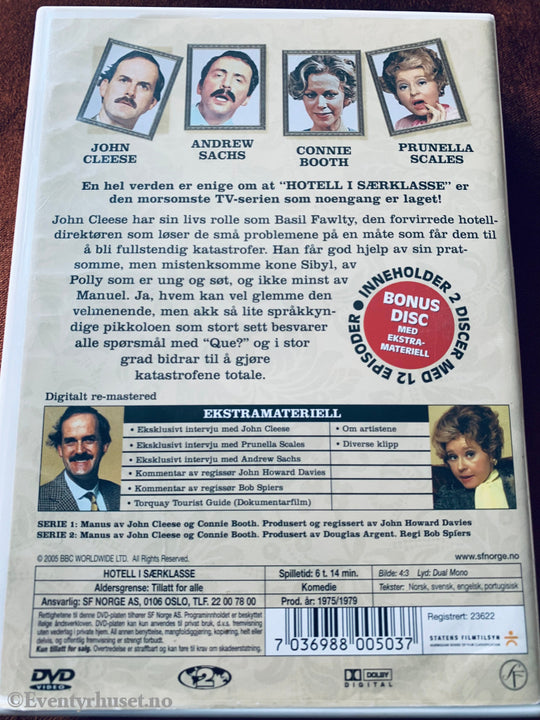 Hotell I Særklasse. Serie 1 & 2. 1975/79. Dvd Samleboks.