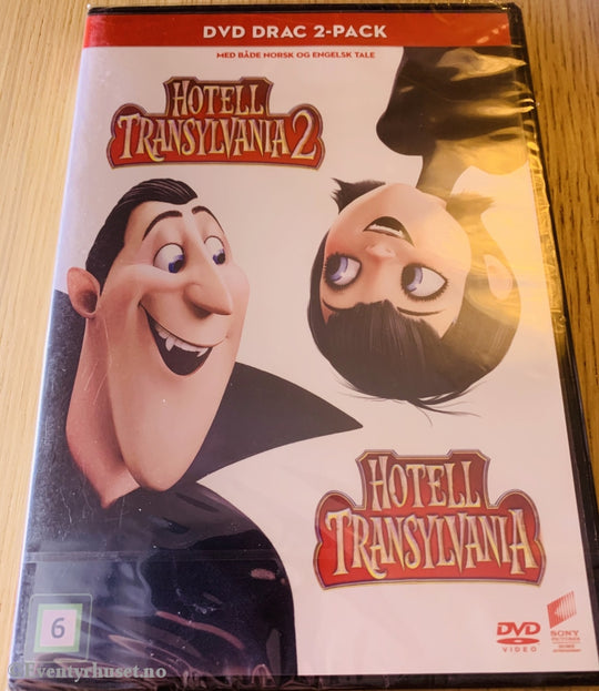 Hotell Transylvania 1 & 2. Dvd Ny I Plast!
