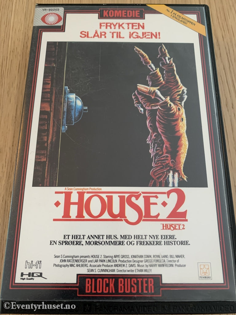 House 2. 1986. Vhs Big Box.