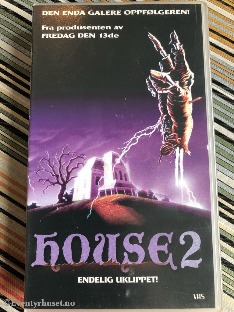 House 2. 1987. Vhs. Vhs