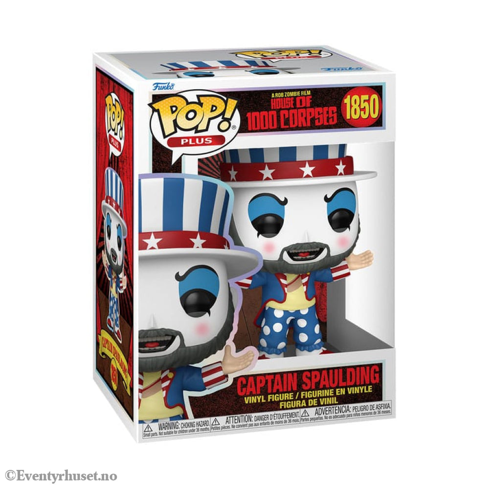 House of 1000 Corpses POP! Plus Vinyl Figure Capt. Spaulding 9 cm Collectibles