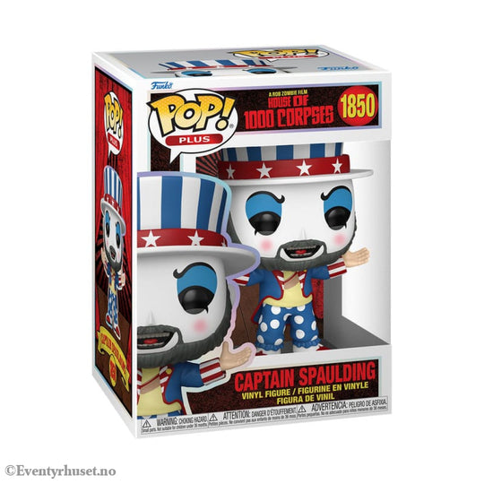 House of 1000 Corpses POP! Plus Vinyl Figure Capt. Spaulding 9 cm Collectibles