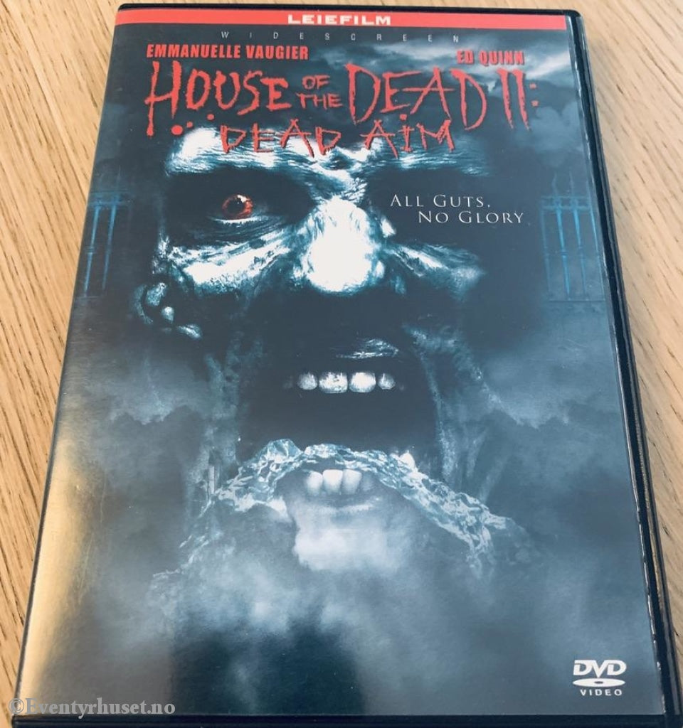House Of The Dead 2 - Aim. Dvd Leiefilm.