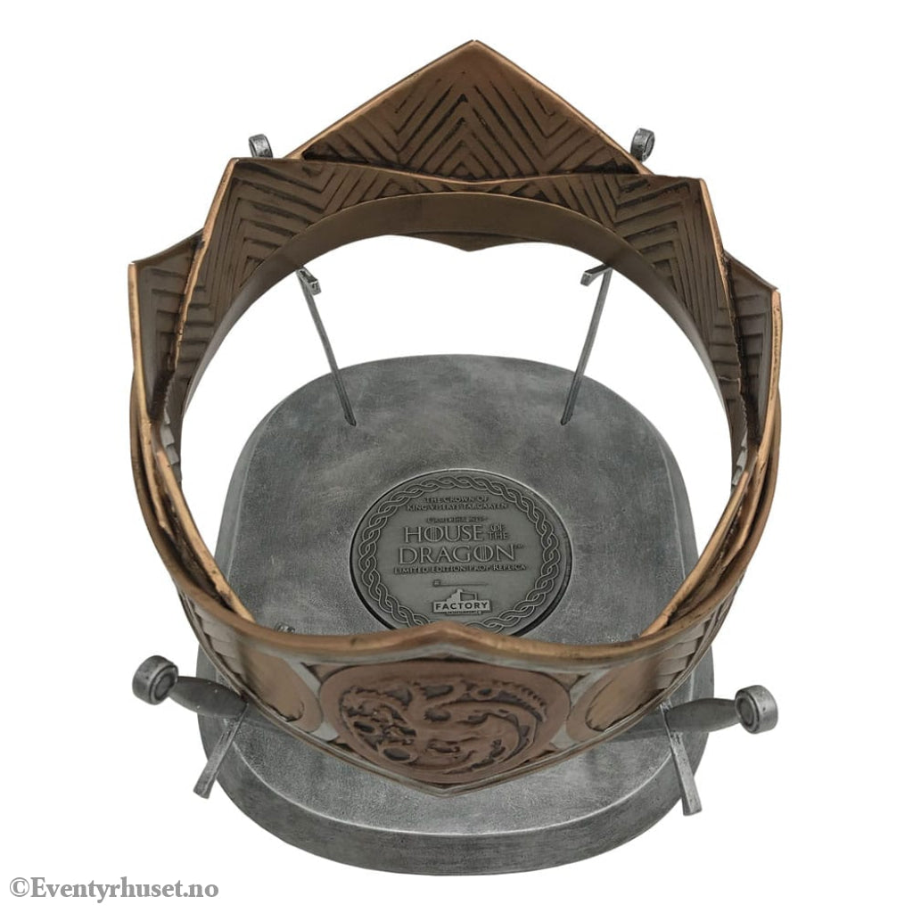 House of the Dragon 1/1 Prop Replica The Crown Of King Viserys Targaryen Limited Edition 15 cm Collectibles