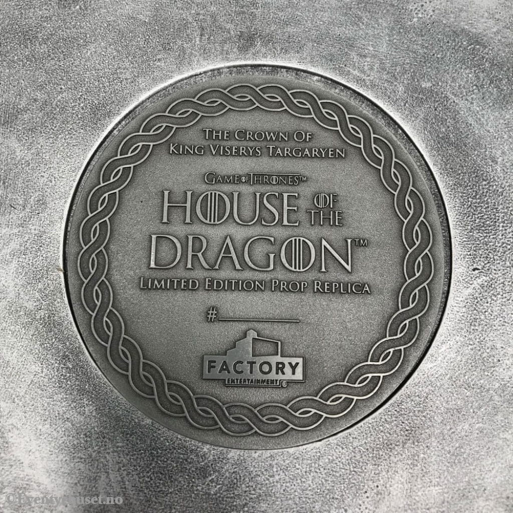 House of the Dragon 1/1 Prop Replica The Crown Of King Viserys Targaryen Limited Edition 15 cm Collectibles
