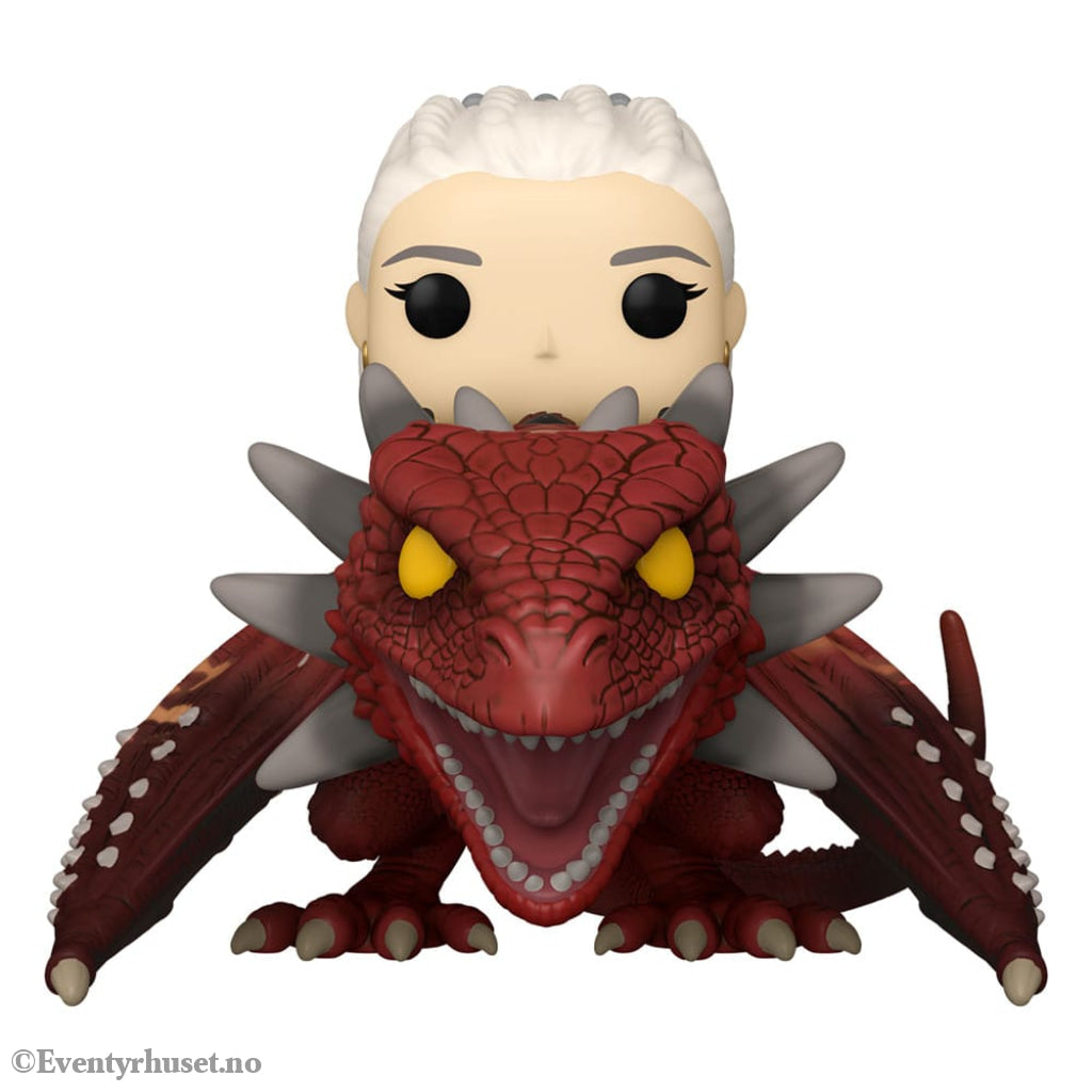House of the Dragon POP! Rides Deluxe Vinyl Rhaenys Targaryen with Meleys 9 cm Collectibles