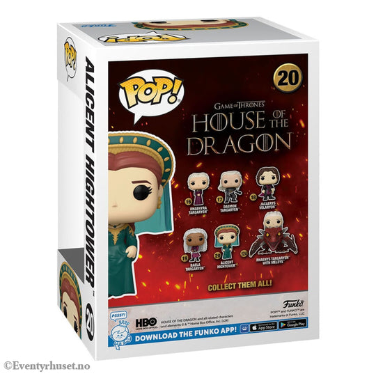 House of the Dragon POP! TV Vinyl Figure Allicent Hightower 9 cm Collectibles