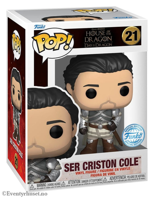 House of the Dragon POP! Vinyl Figure Ser Criston Cole Exclusive Edition 9 cm Collectibles