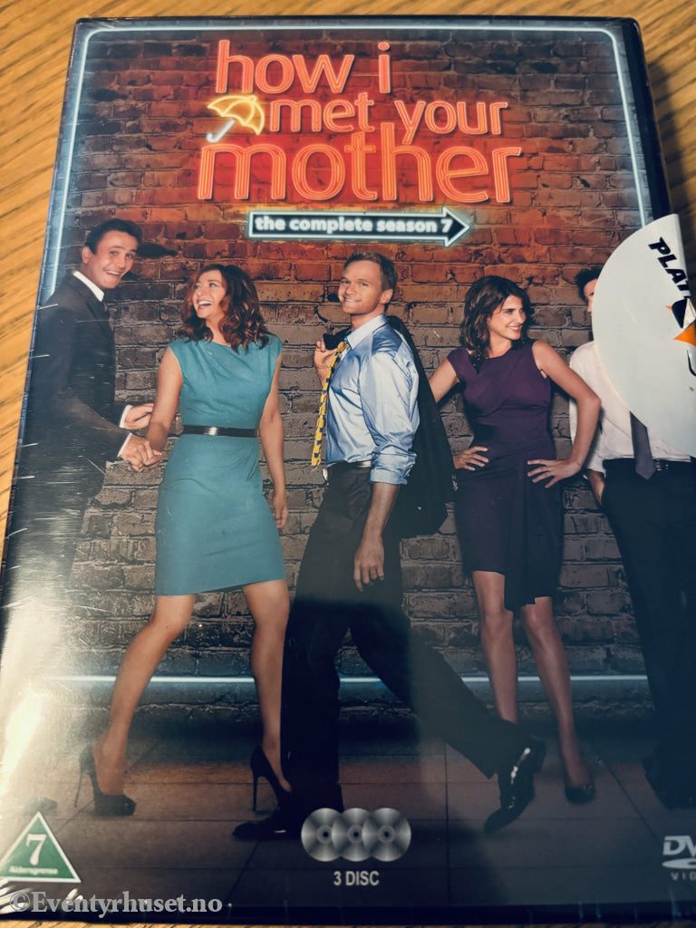 How I Met Your Mother – Sesong 7. 2012. DVD samleboks. Ny i plast!
