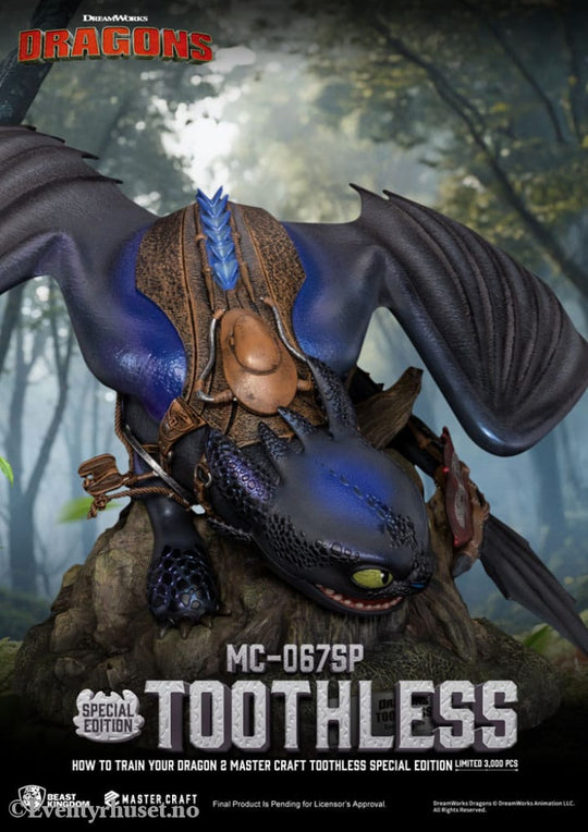How To Train Your Dragon 2 Master Craft Statue Toothless 38 cm Collectibles