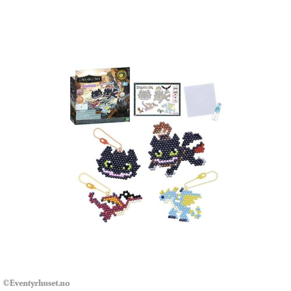 How To Train Your Dragon Aquabeads Craft kit key ring Fashion & Accessories