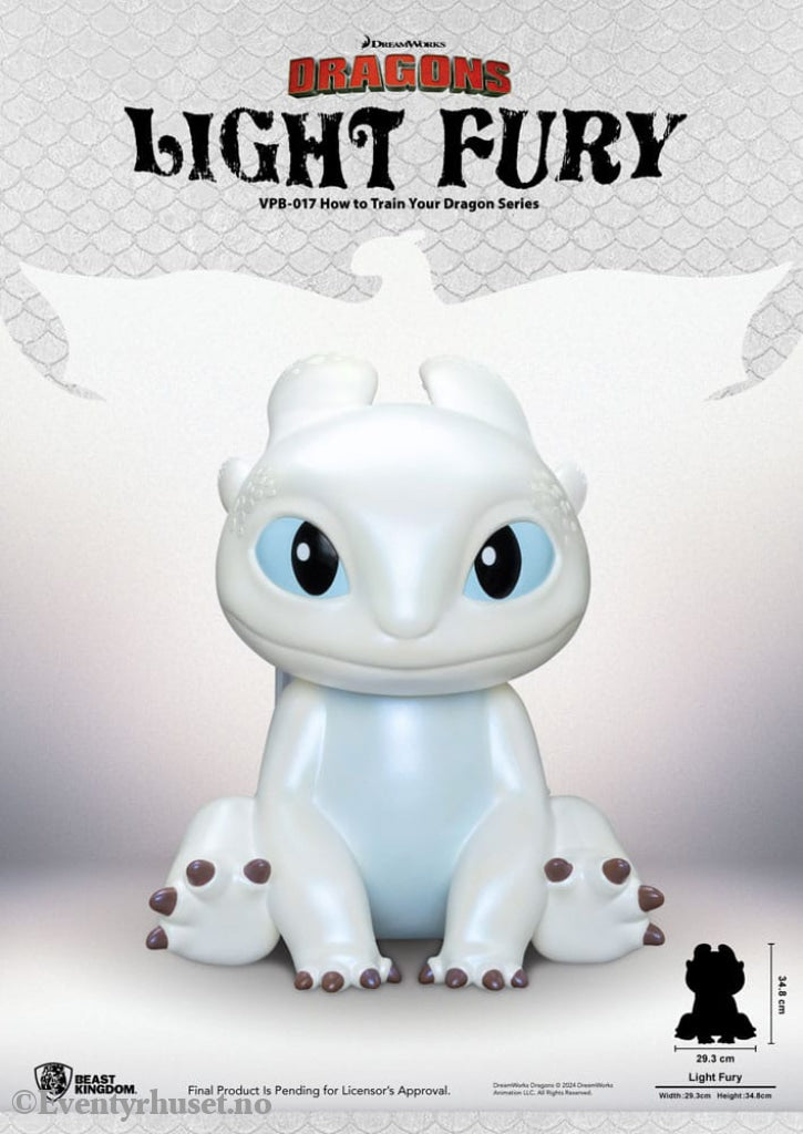 How to Train Your Dragon Funktional Figure Vinyl Light Fury 35 cm Home & Gifts