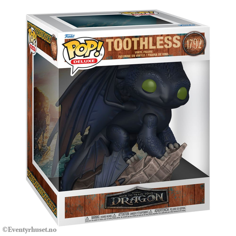 How to Train Your Dragon LAM POP! Deluxe Vinyl Figure Toothless 16 cm Collectibles