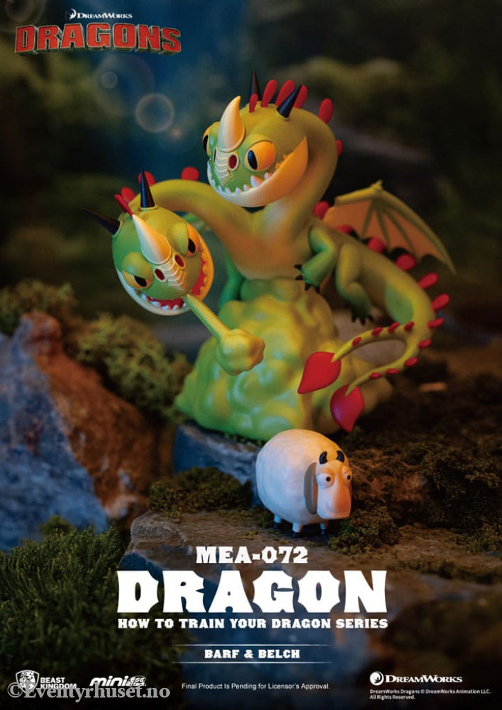 How to train your Dragon Mini Egg Attack Blind Box Figures Series 10 cm Assortment (6) Toys