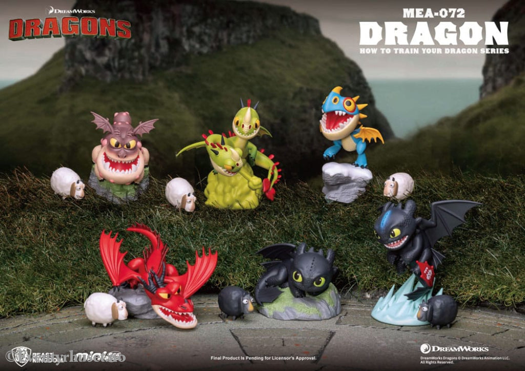 How to train your Dragon Mini Egg Attack Blind Box Figures Series 10 cm Assortment (6) Toys