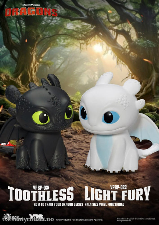 How To Train Your Dragon Piggy Vinyl Bank Light Fury 12 cm Home & Gifts