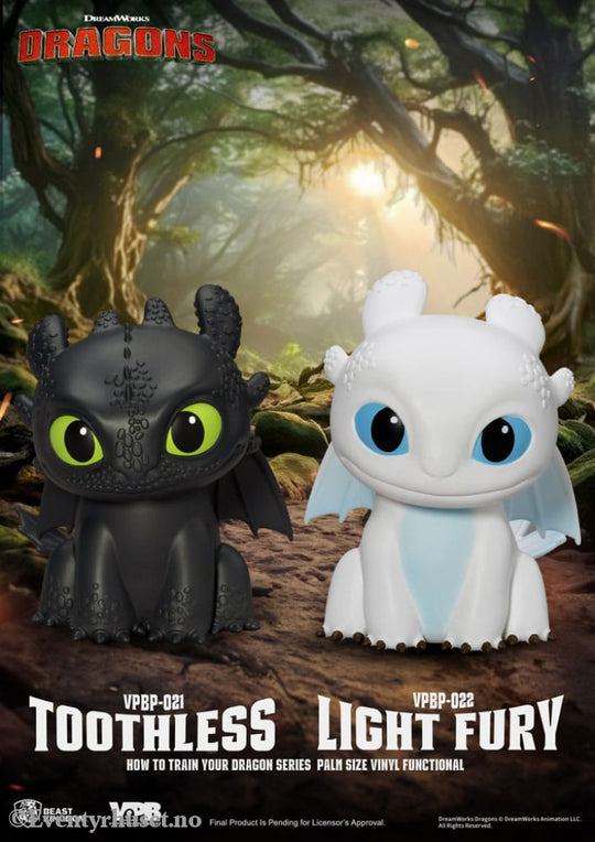 How To Train Your Dragon Piggy Vinyl Bank Light Fury 12 cm Home & Gifts