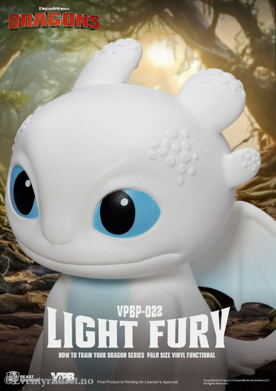 How To Train Your Dragon Piggy Vinyl Bank Light Fury 12 cm Home & Gifts