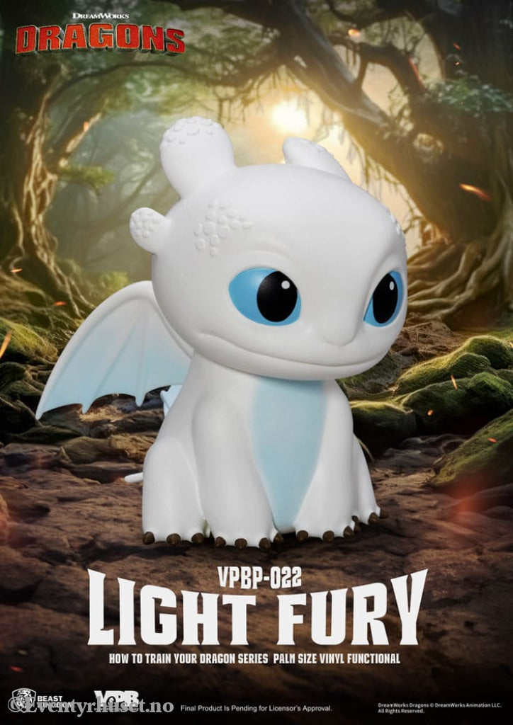 How To Train Your Dragon Piggy Vinyl Bank Light Fury 12 cm Home & Gifts