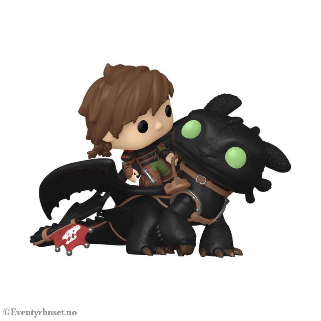 How to Train Your Dragon POP! Rides Deluxe Vinyl Hiccup w/Toothless 9 cm Collectibles