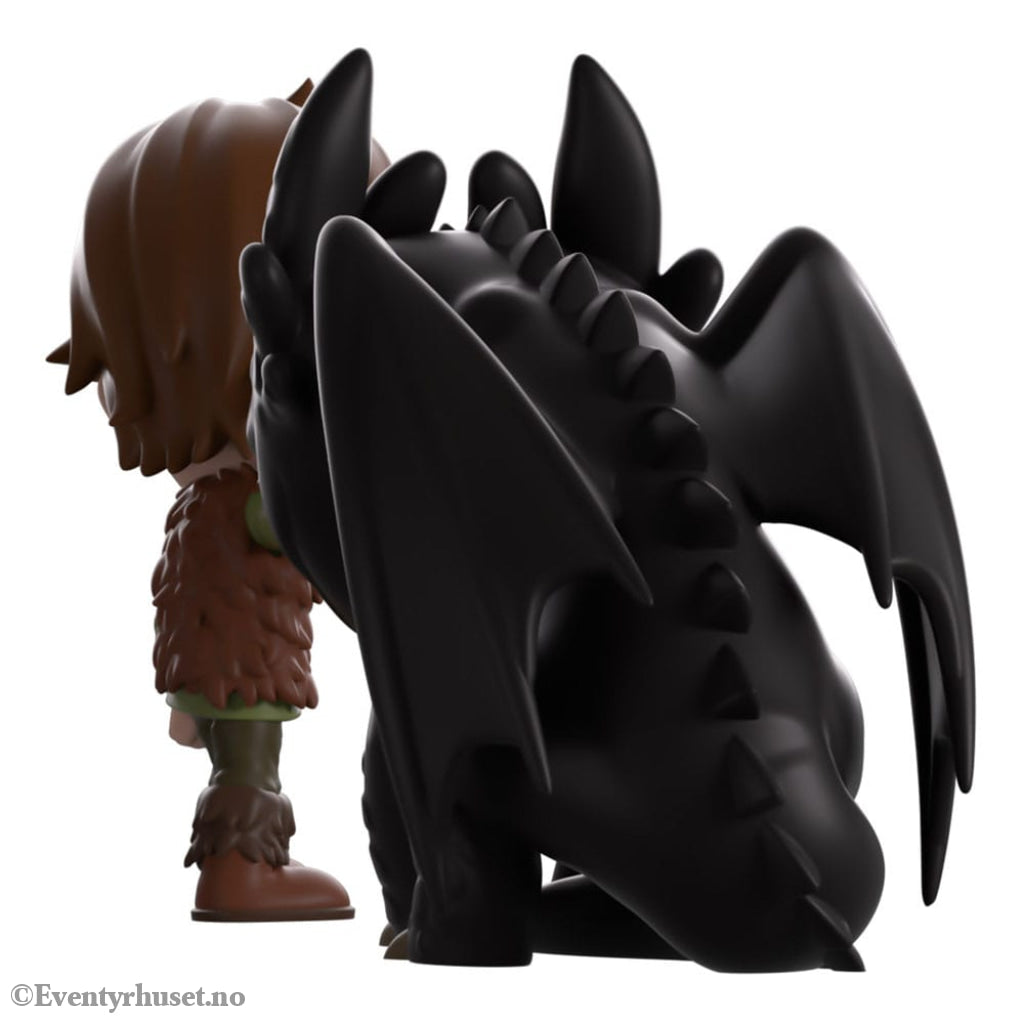 How to Train Your Dragon Vinyl Figure Meeting Toothless 11 cm Collectibles