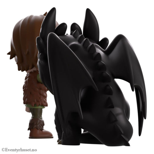 How to Train Your Dragon Vinyl Figure Meeting Toothless 11 cm Collectibles