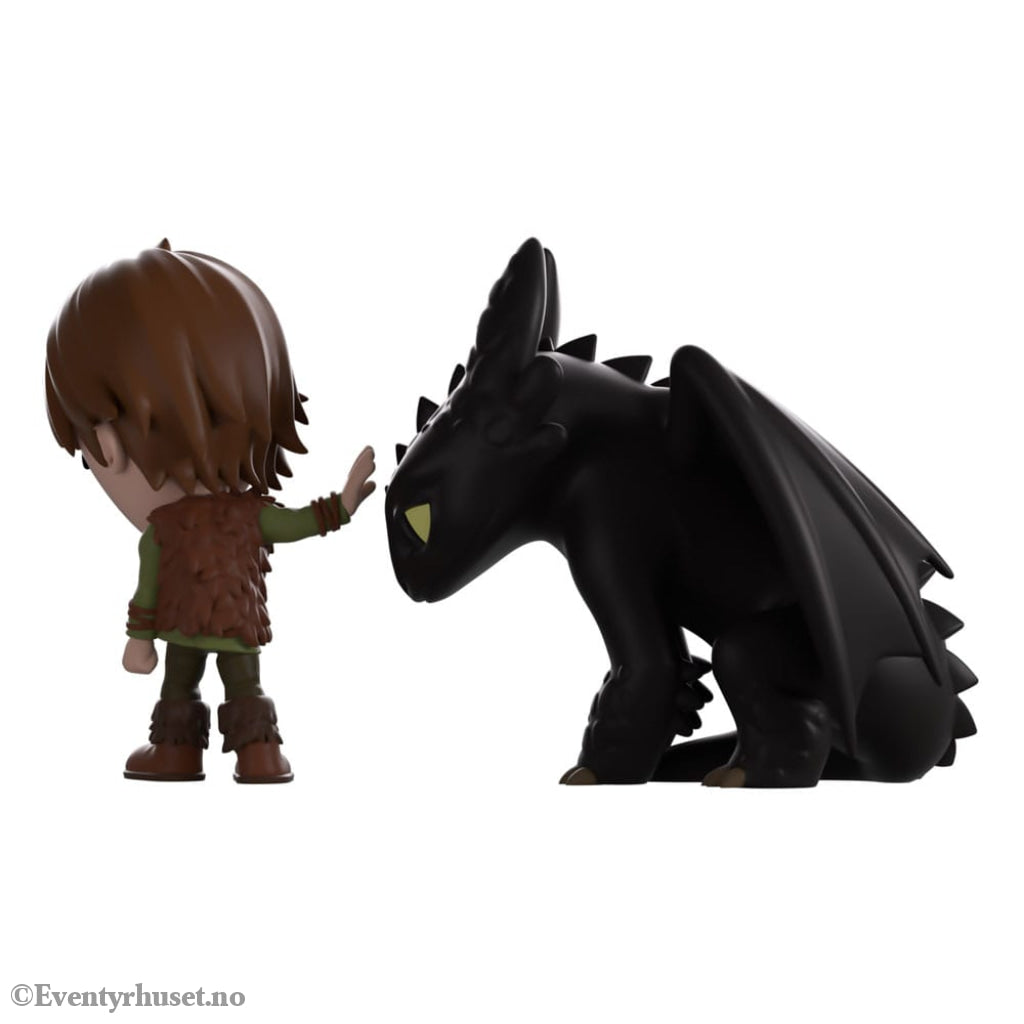 How to Train Your Dragon Vinyl Figure Meeting Toothless 11 cm Collectibles