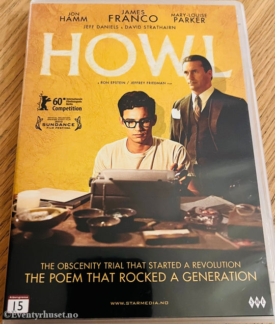 Howl. 2010. Dvd. Dvd