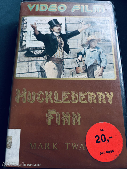 Huckleberry Finn (Mark Twain, 1980-tallet). VHS Big Box