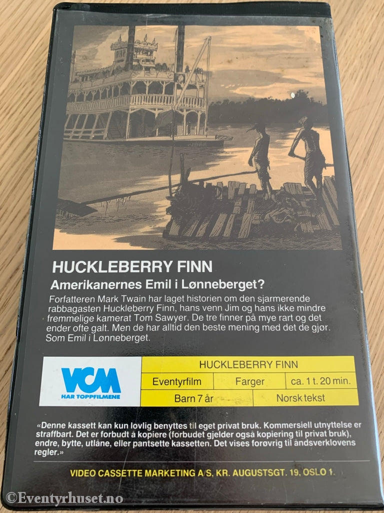 Hucleberry Finn. Vhs Big Box.