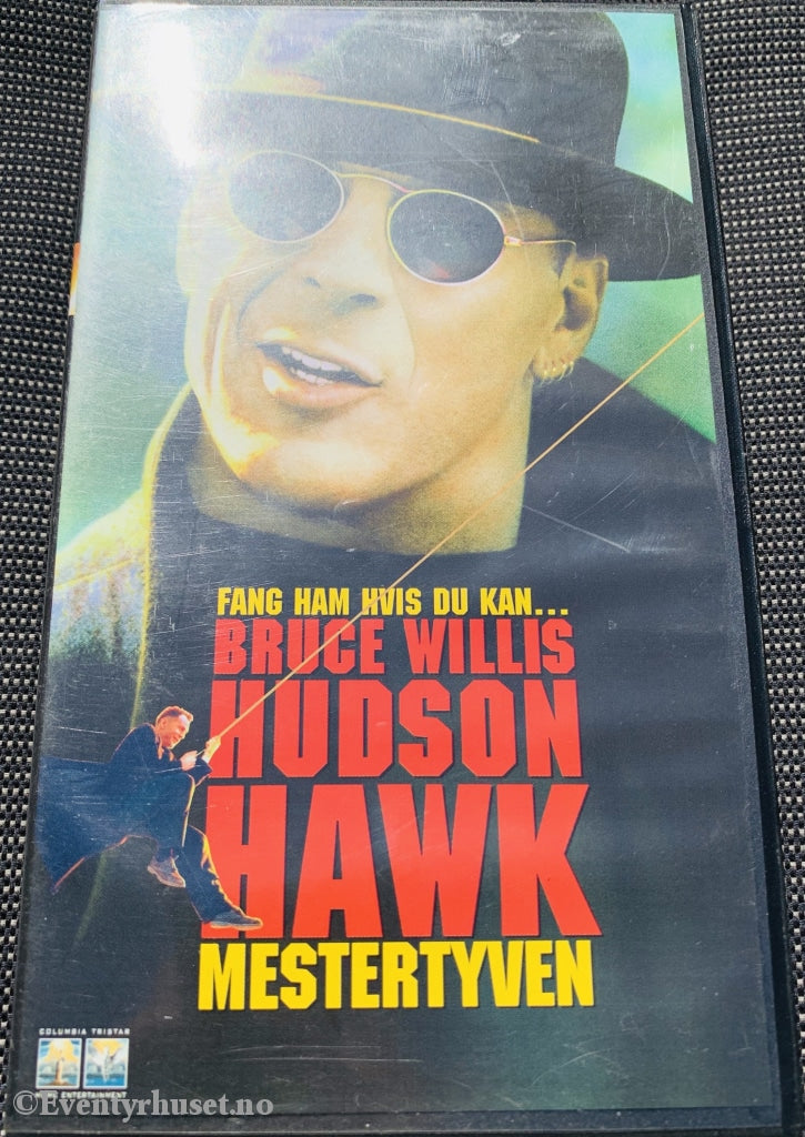 Hudson Hawk - Mestertyven. 1991. Vhs. Vhs