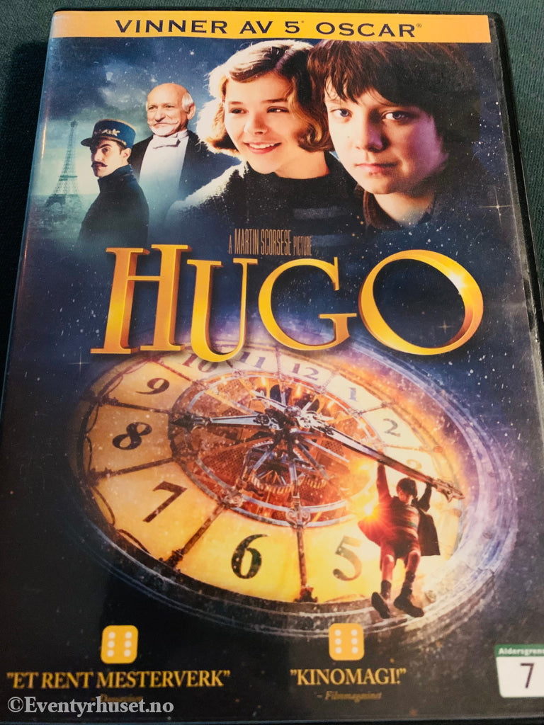 Hugo. 2011. Dvd Leiefilm.