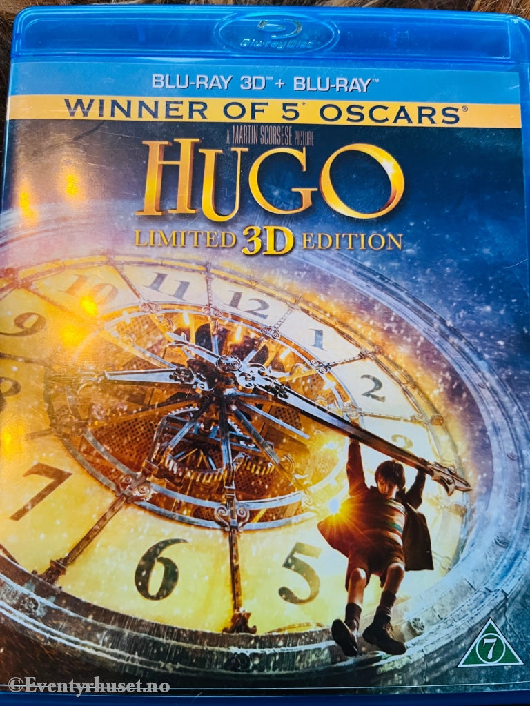 Hugo 3D. Blu Ray. Blu-Ray Disc