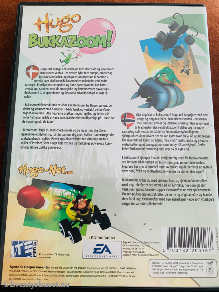 Hugo - Bukkazoom! Pc Spill. Spill