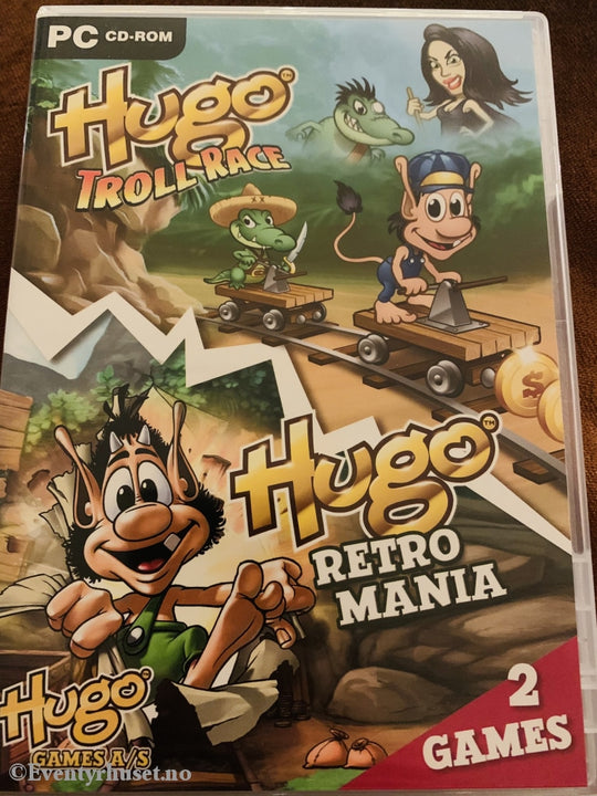 Hugo Troll Race / Retro Mania. Pc Spill. Spill