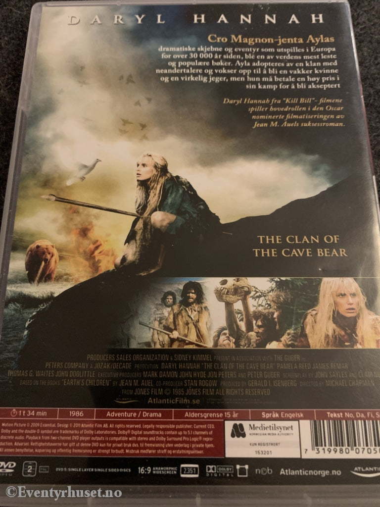 Hulebjørnens Klan. 1986. Dvd. Dvd