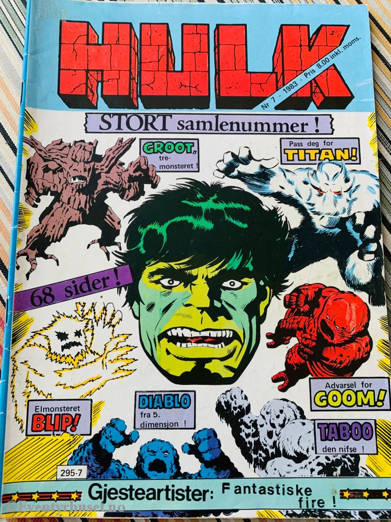 Hulk. 1983/07. Tegneserieblad