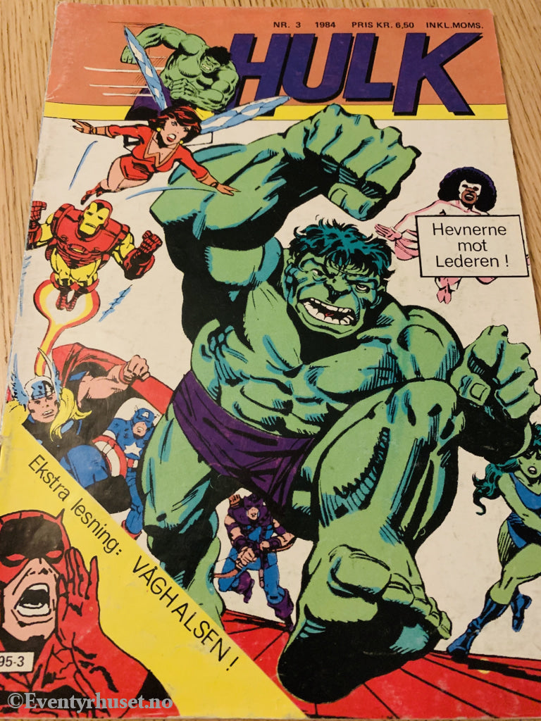 Hulk. 1984/03. Tegneserieblad