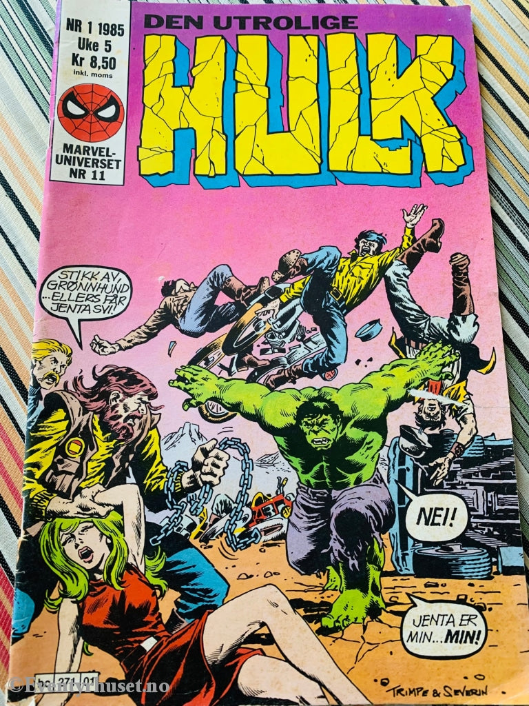 Hulk. 1985/01. Tegneserieblad