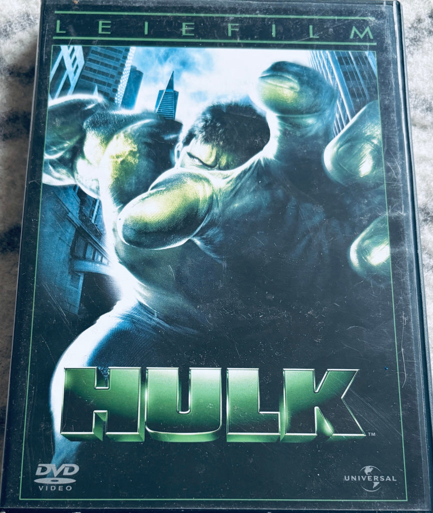 Hulk. DVD leiefilm.