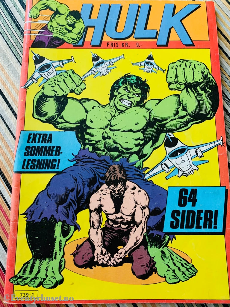 Hulk Ekstra - Ekstra Sommerlesning 64 Sider! 1984 Tegneserieblad