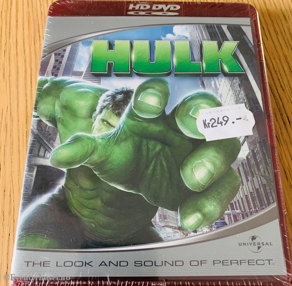 Hulk. Hd Dvd. Ny I Plast! Dvd