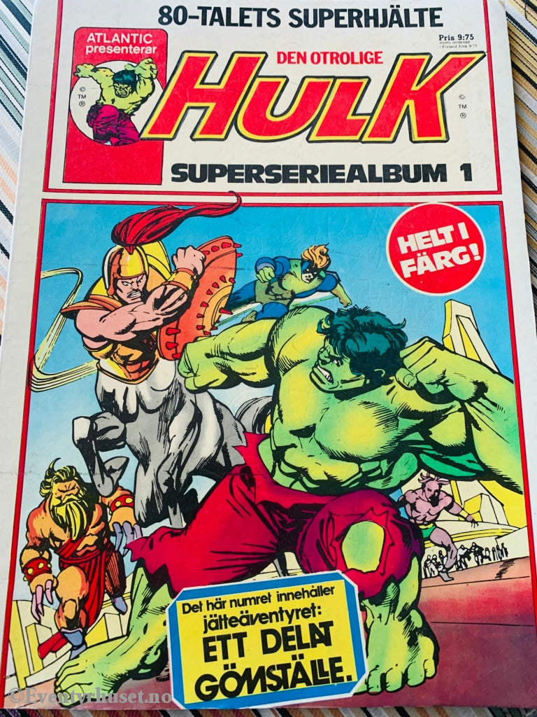 Hulk Superseriealbum 1. Tegneseriealbum