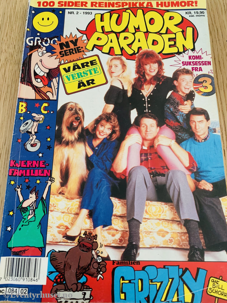 Humor Paraden. 1993/02. Tegneserieblad