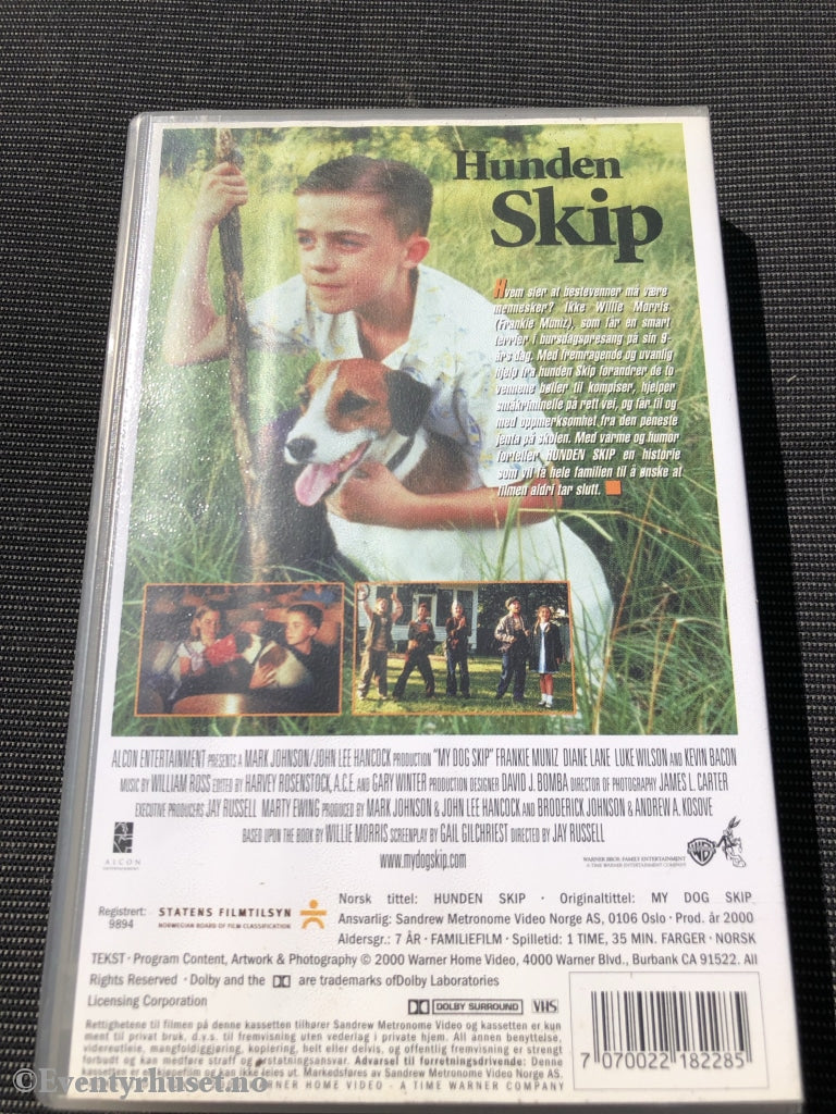 Hunden Skip. 2000. Vhs. Vhs