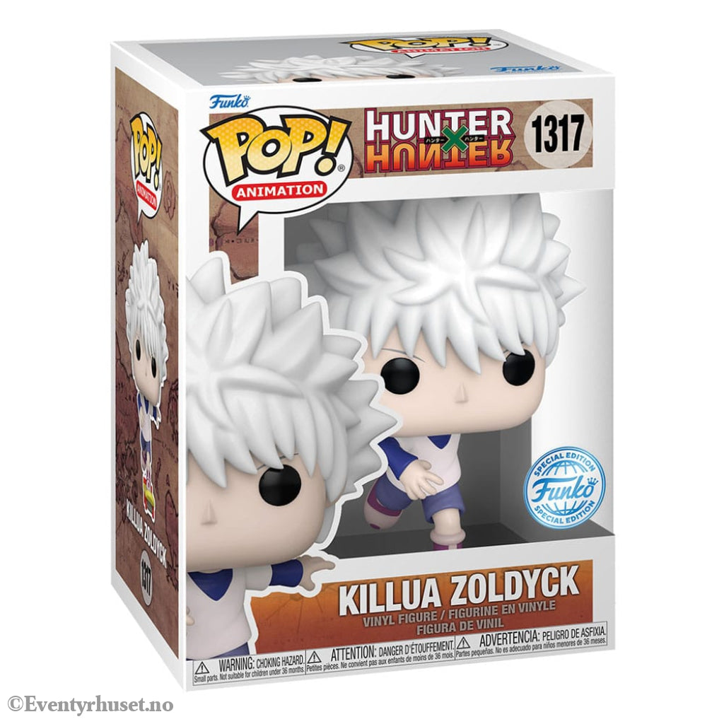 Hunter x Hunter POP! Animation Vinyl Figures Killua w/Skateboard 9 cm Manga & Anime