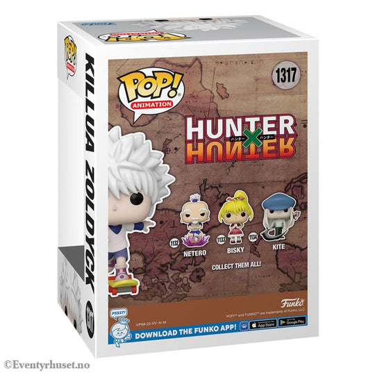 Hunter x Hunter POP! Animation Vinyl Figures Killua w/Skateboard 9 cm Manga & Anime