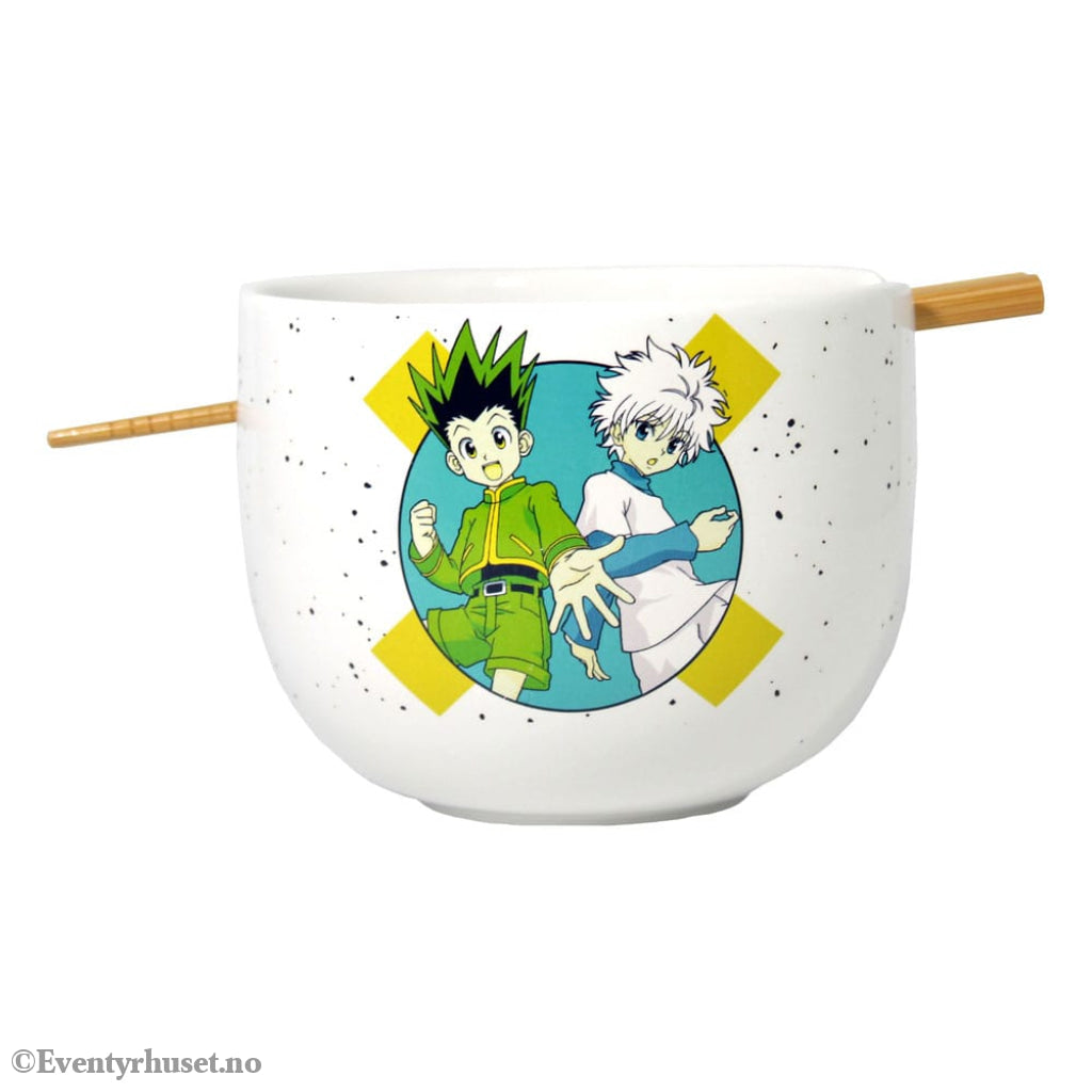 Hunter x Hunter Ramen Bowl with Chopsticks 414 ml Home & Gifts