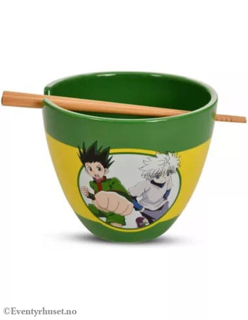 Hunter x Hunter Ramen Bowl with Chopsticks Logo 473 ml Home & Gifts