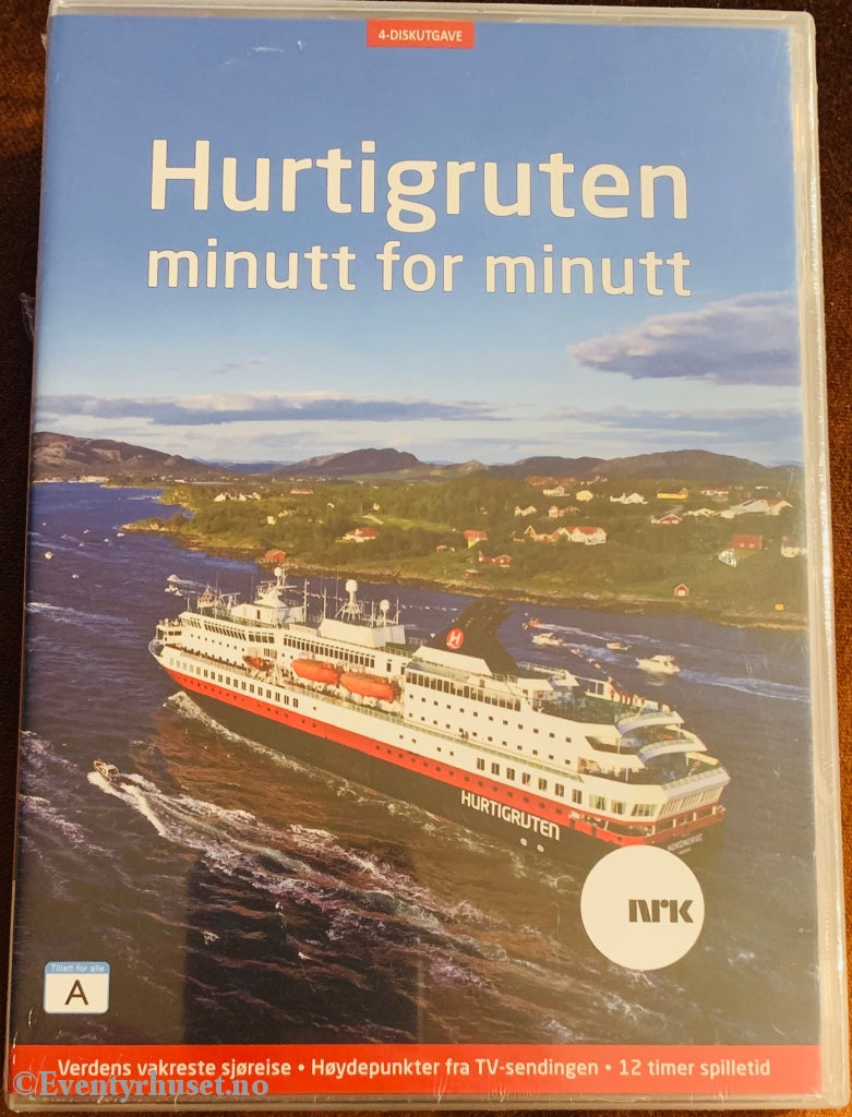 Hurtigruten Minutt For (Nrk). Dvd. Ny I Plast! Dvd